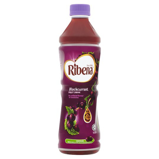 

Ribena Blackcurrant Bottle Drink 450ml