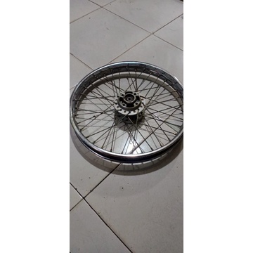 velg depan jari jari smash original copotan