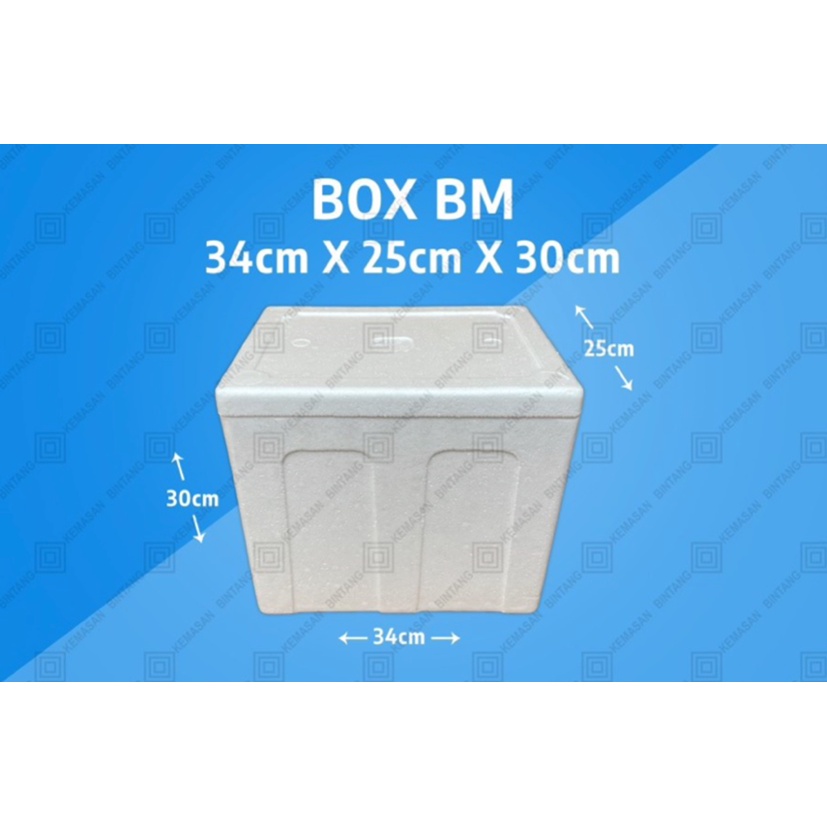 

All Chicken Mart Additional Box Styrofoam - Besar 15.5L