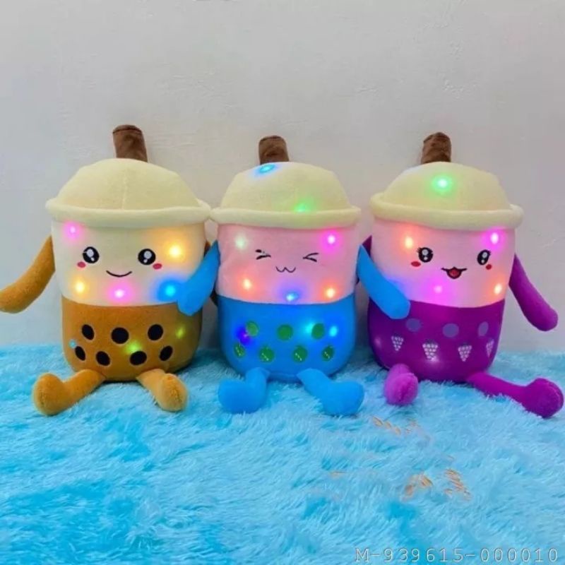 boneka boba ada tangan kakinya bisa nyala LED lucu