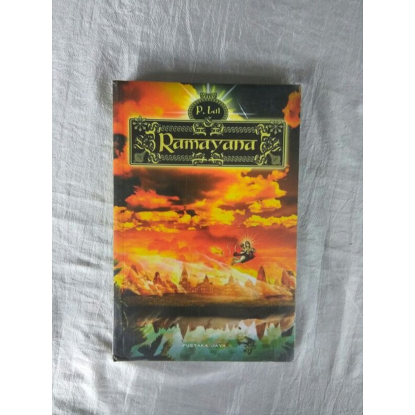 Buku Cerita Ramayana P.Lal