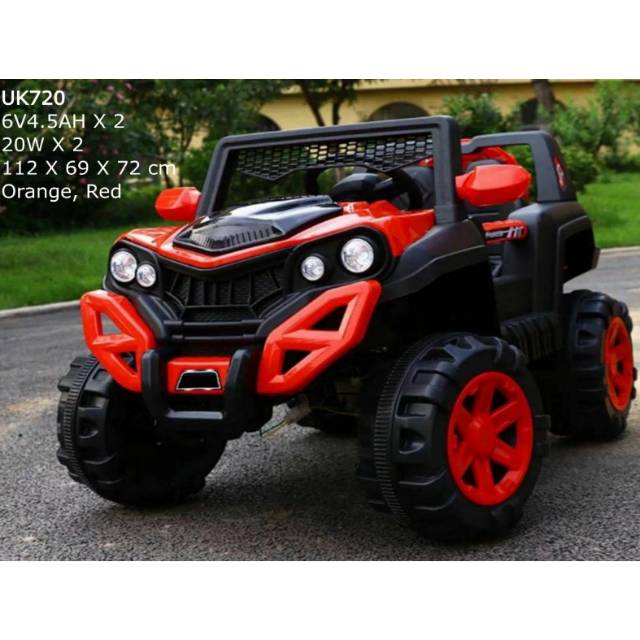 Mobil aki Jeep UTV Uk-720 & Uk-720A BAN KARET "FREE PELAPIS BAN"