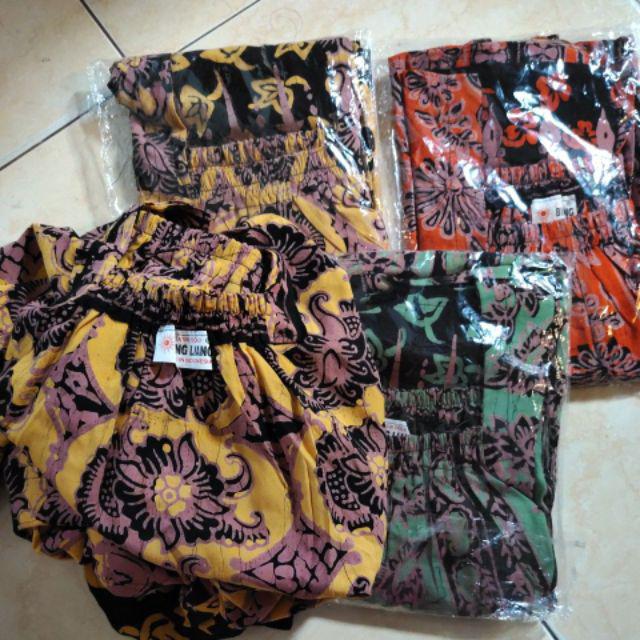 Daster Batik Cetak Bing Liang / Daster  Batik Solo Bahan Tebal Adem & Lembut Ukuran Standard