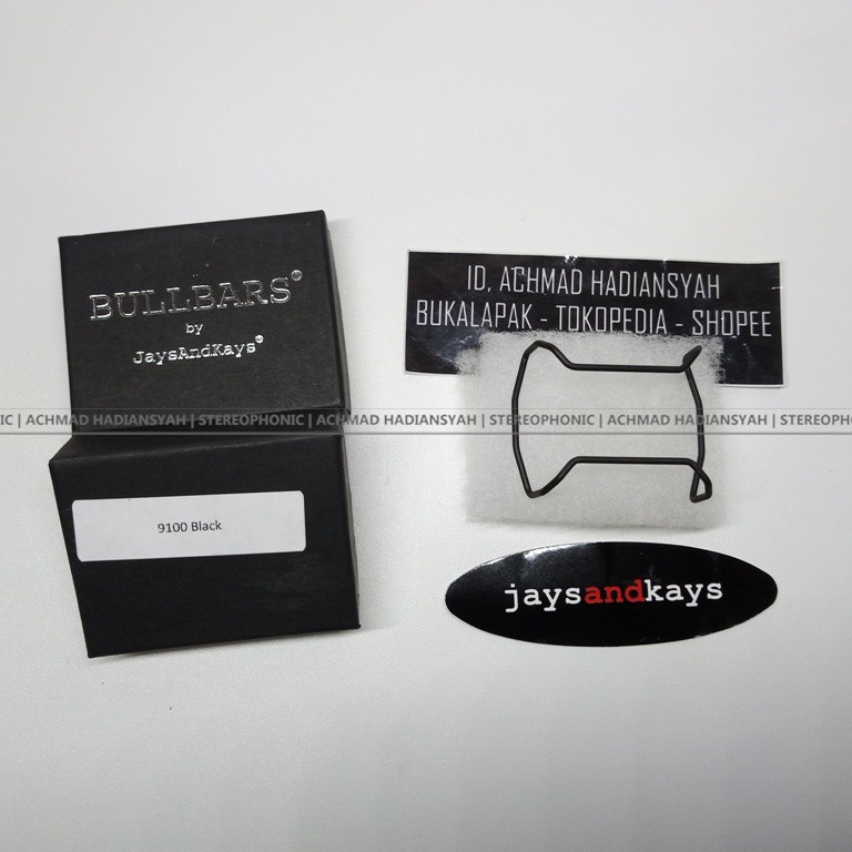 ORIGINAL JAYSANDKAYS Bullbars G9100 Bullbars G 9100  Bullbar NOT Bezel Mudman G9100 - Black Doff