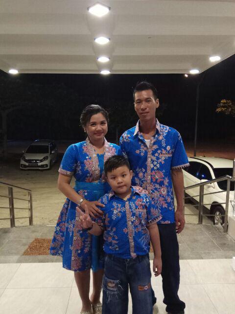 Sarimbit Dress Cb 218 . Couple Batik . Batik Family
