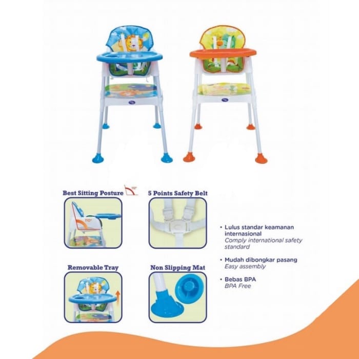 Baby Safe HC07 High Chair - Kursi makan