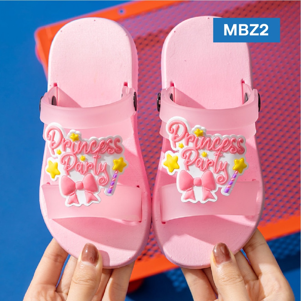 LAPAGO - Sandal Slop Anak Laki Laki Perempuan Anti Licin Karet EVA Umur 1-7 Thn Type MBZ