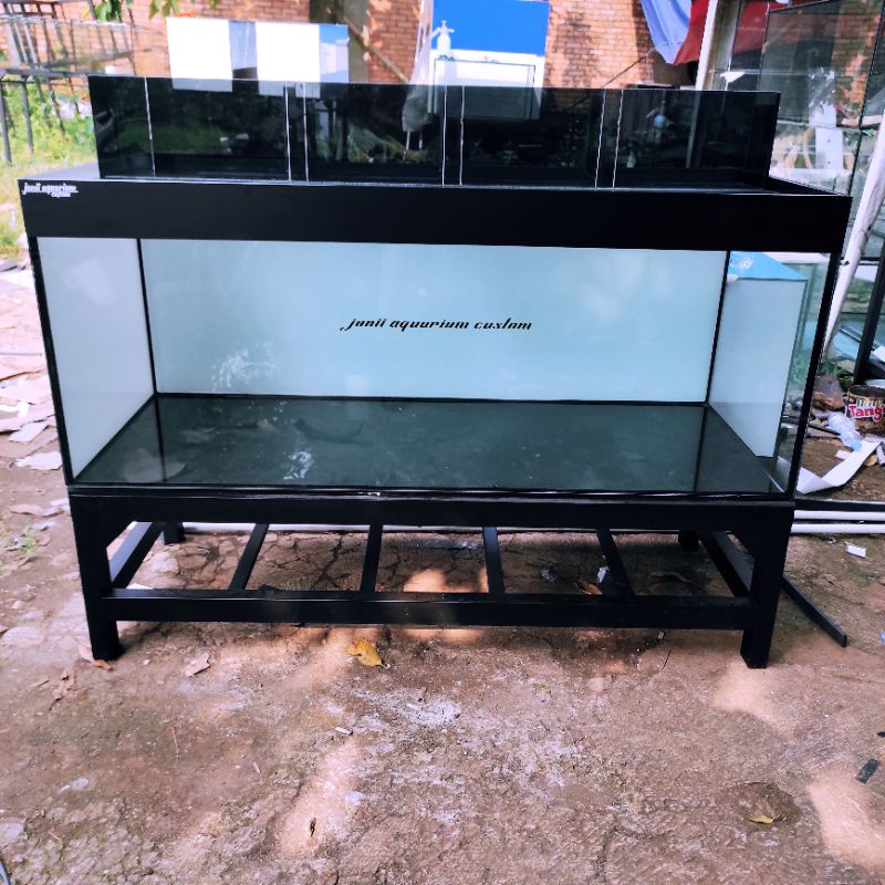 aquarium 150x60x60 10mm rak ceper