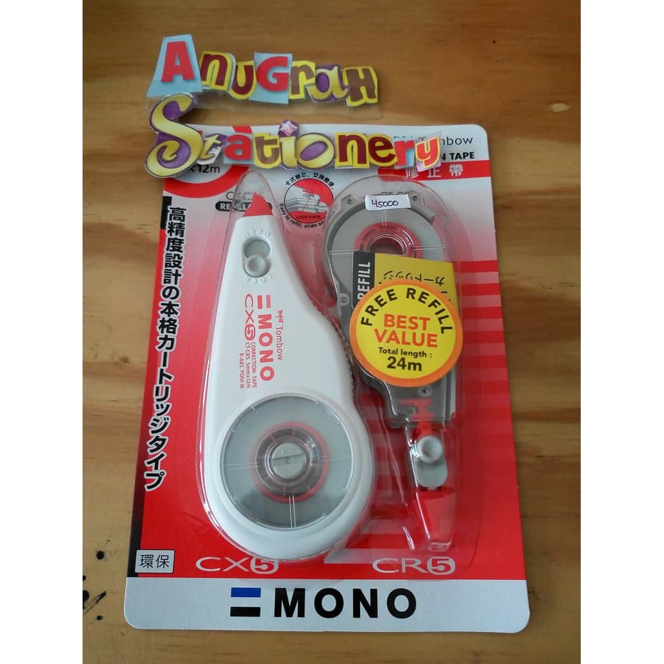 

Refill Tipex Tombow - Correction Tape - Tipex Kenko Correction Tape Tombow Mono Merah Produk Terbaik