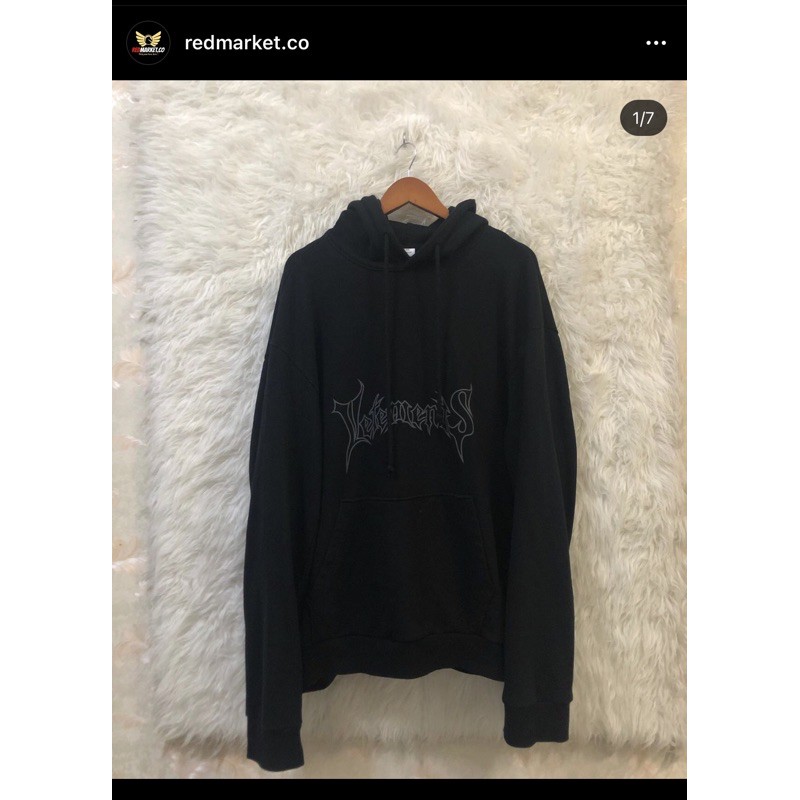 Vetements Hoodie OG Metal Fonts booked by kak Lia