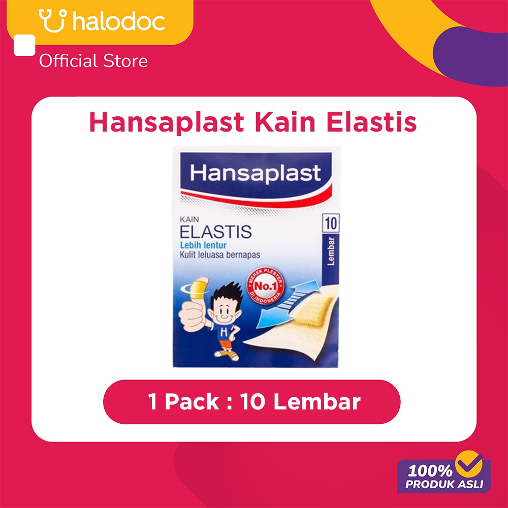 Hansaplast Kain Elastis Mix 10 Lembar