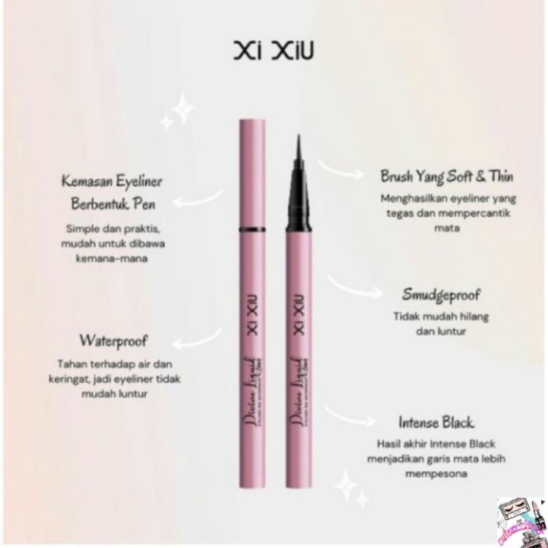 ☃Cutezz_Ching1☃Xi Xiu Divine Liquid Eyeliner Pen Waterproof