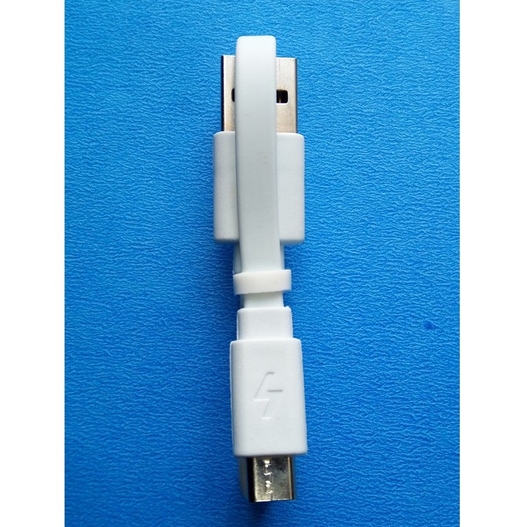 Kabel Data Xiaomi Powerbank 20cm Micro USB Original 100%