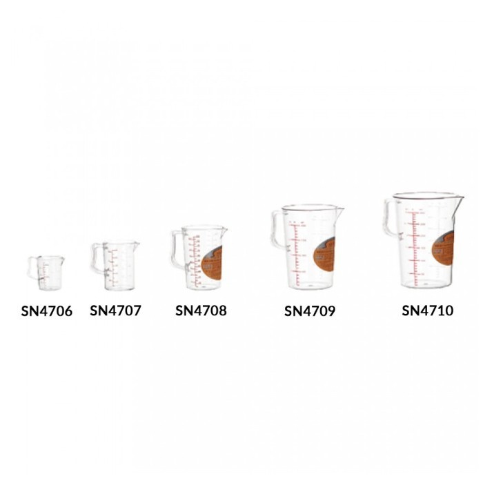 Sanneng SN4707 - Plastic Measuring Cup / Gelas Ukur 500ml / 500cc