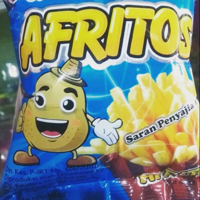 

Snack Kentang Afritos - Jajanan Murah