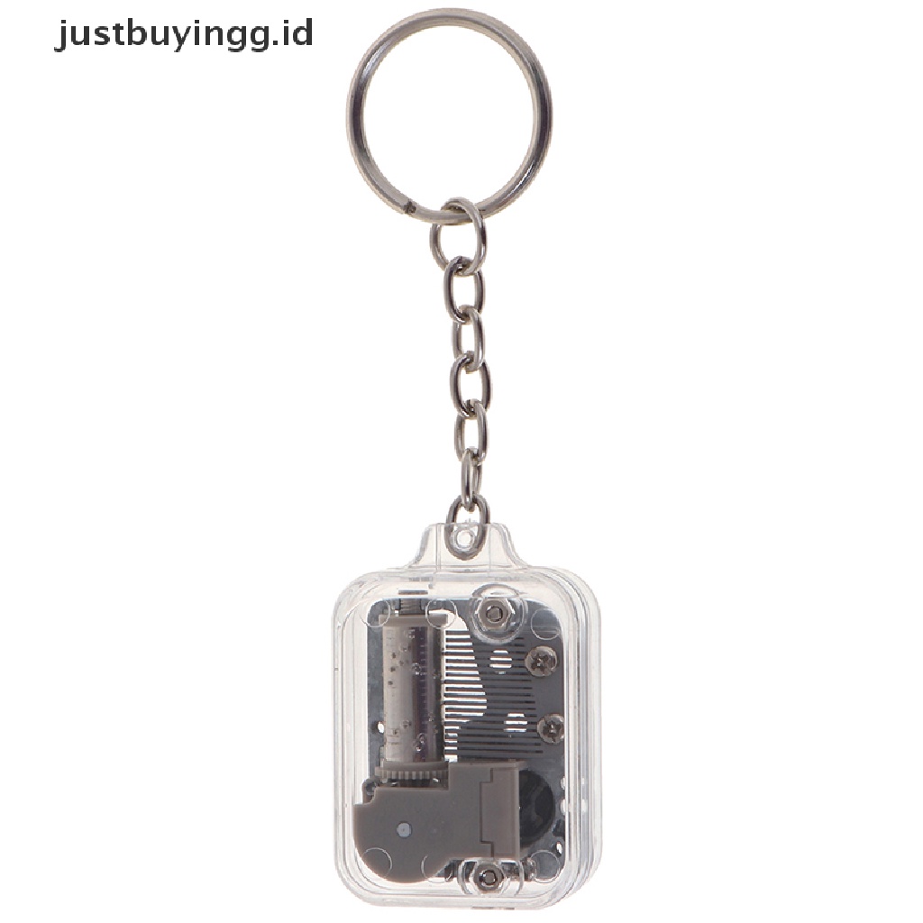 Kotak Musik DIY 18 Tones Music Box Keychain - Kotak Musik Musical Box - Hadiah Kado Unik