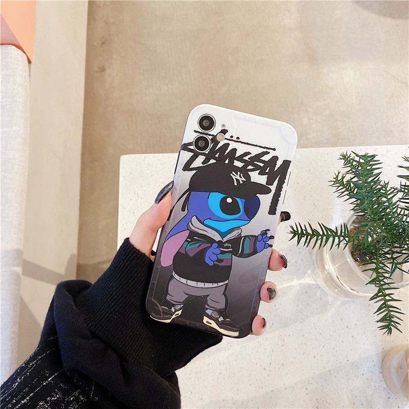 Soft Case Motif Stutsi Stitch Untuk Iphone 7 7plus 8 8plus X Xs Xr Xmax 11 11 Pro 12 Mini 12pro 12pro Max