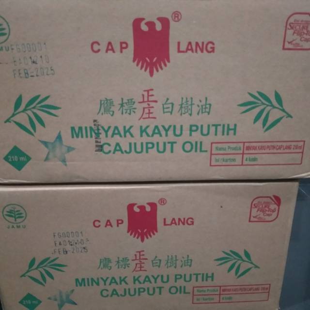 Cap Lang Minyak Kayu Putih 210 ml 1 karton isi 48 pcs