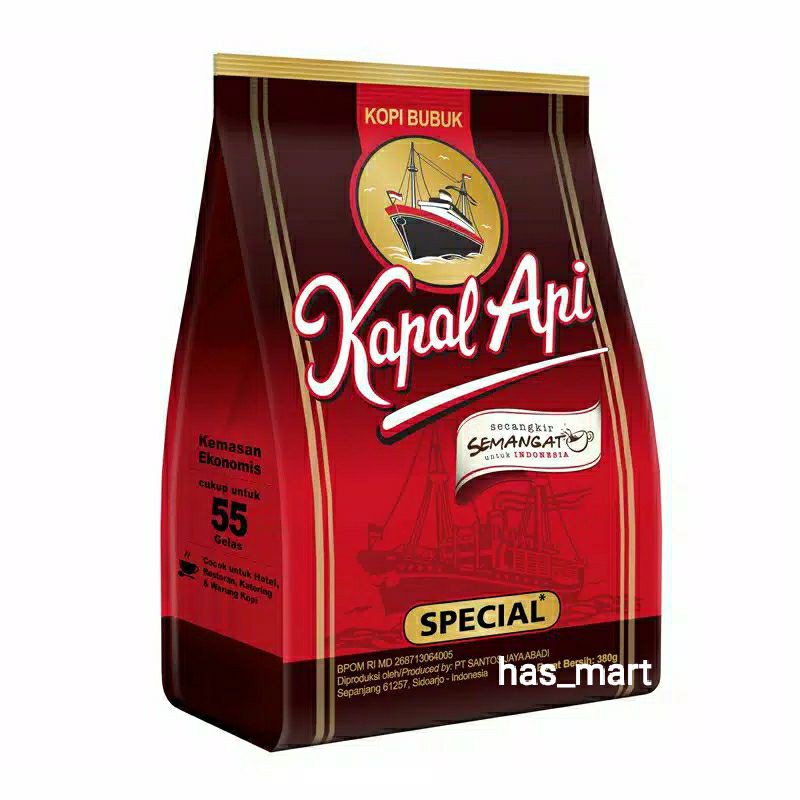 

KAPAL API spesial merah kopi 380gr