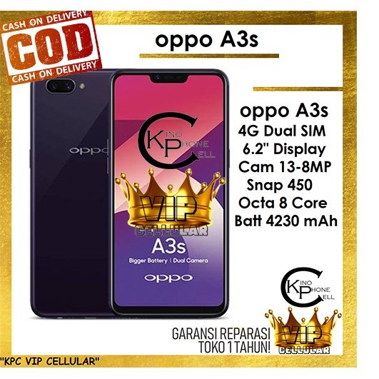 HP OPPO A3S A5S RAM 4/64GB 3/32GB NEW Handphone Murah OPPO 100% Garansi Toko