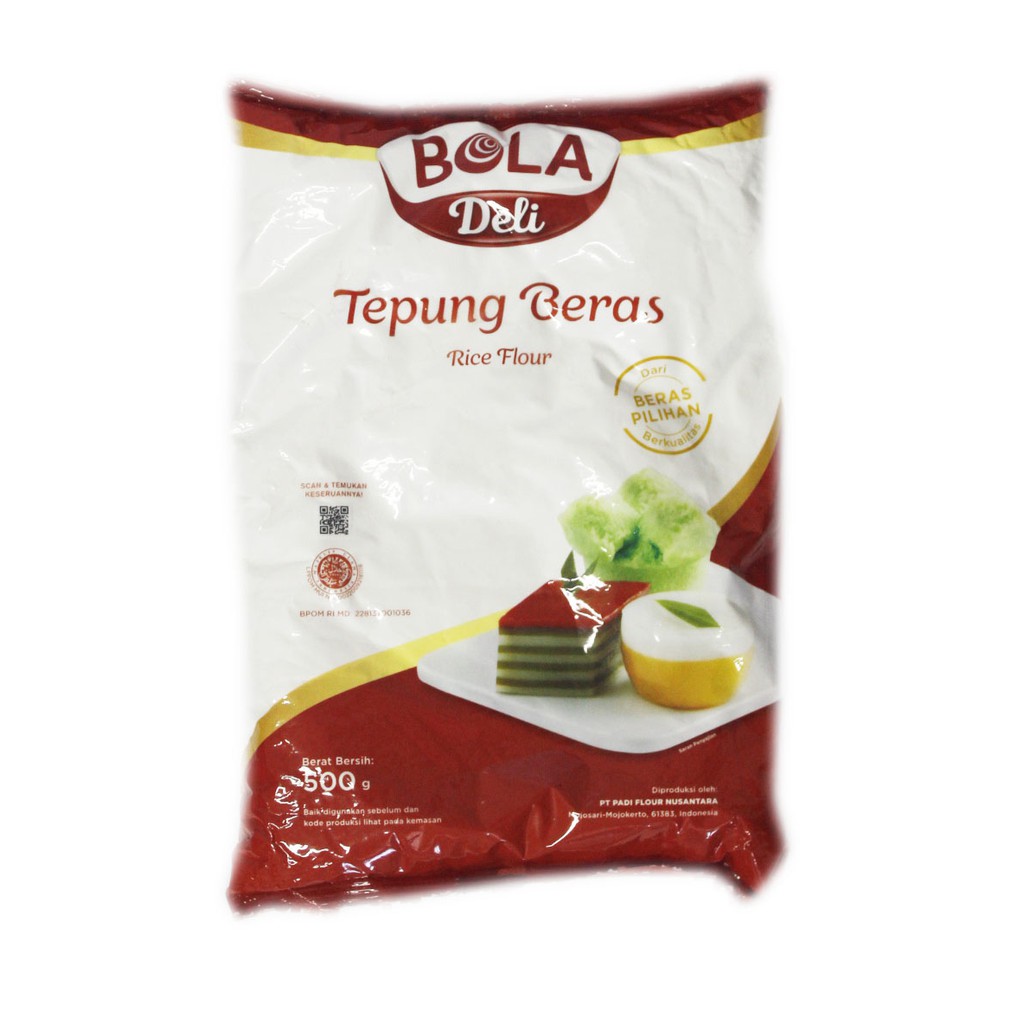 

BOLA DELI TEPUNG BERAS 500G