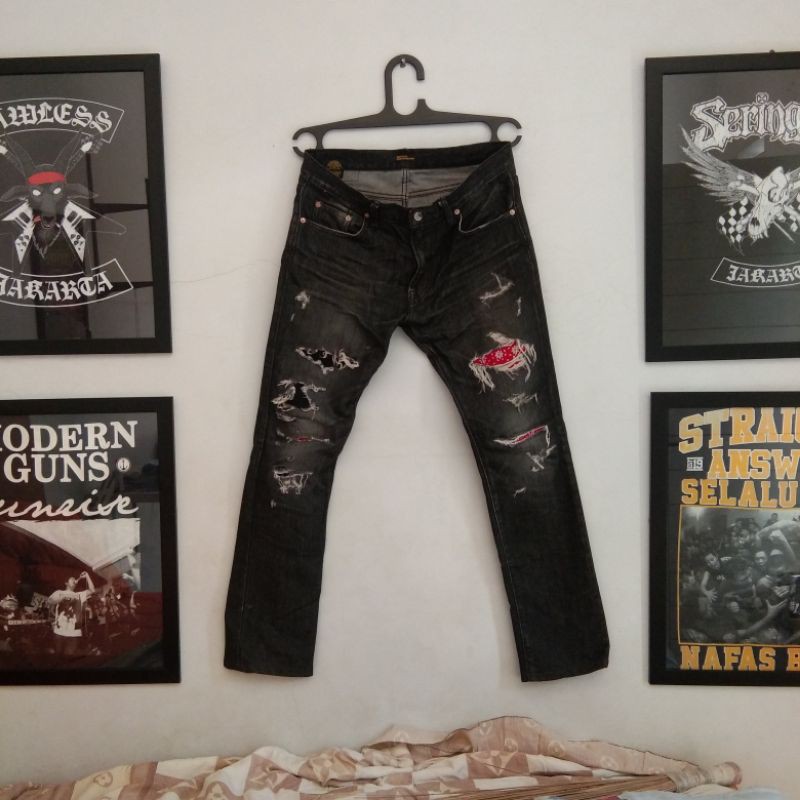 BESPOKE JEANS LAB "706 REMAKE RED TAB"