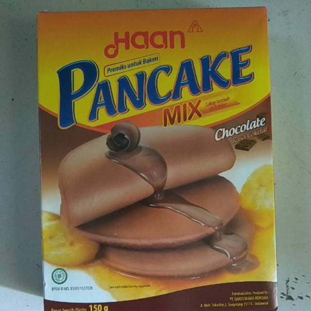 

HAAN pancake mix rasa coklat 150gr