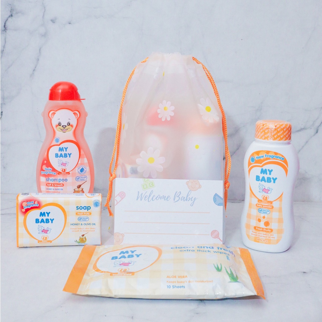 Hampers bayi/baby hampers perlengkapan mandi bayi paket hampers parcel/parsel kado bayi lahiran murah