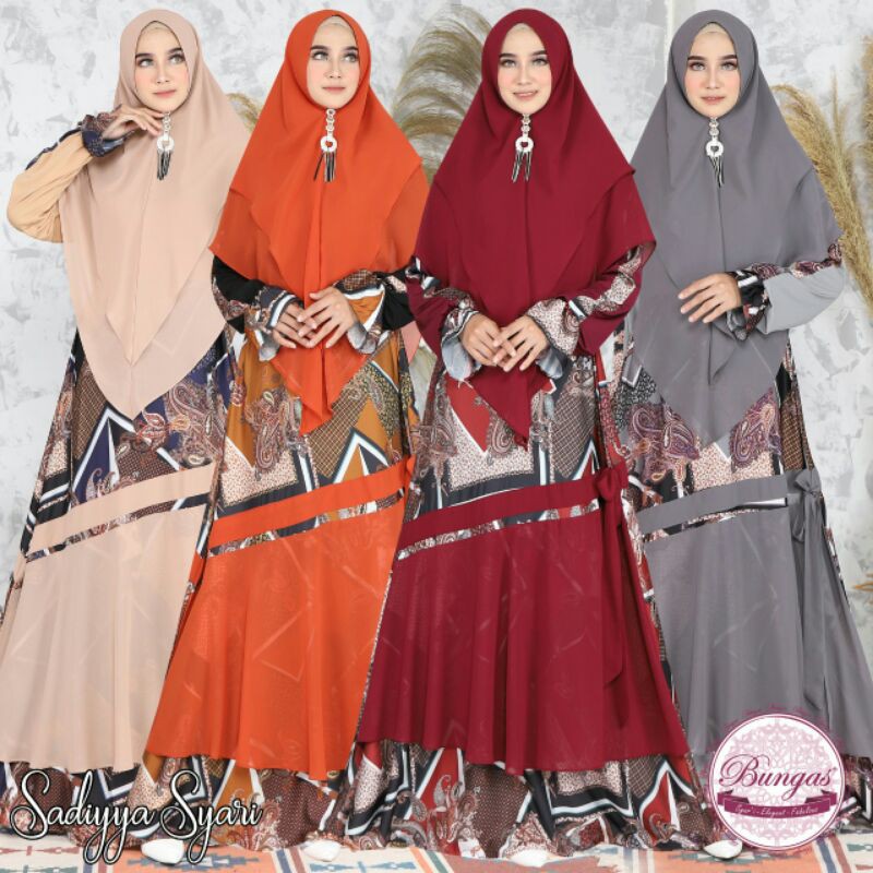 gamis sadiyya syari by bungas