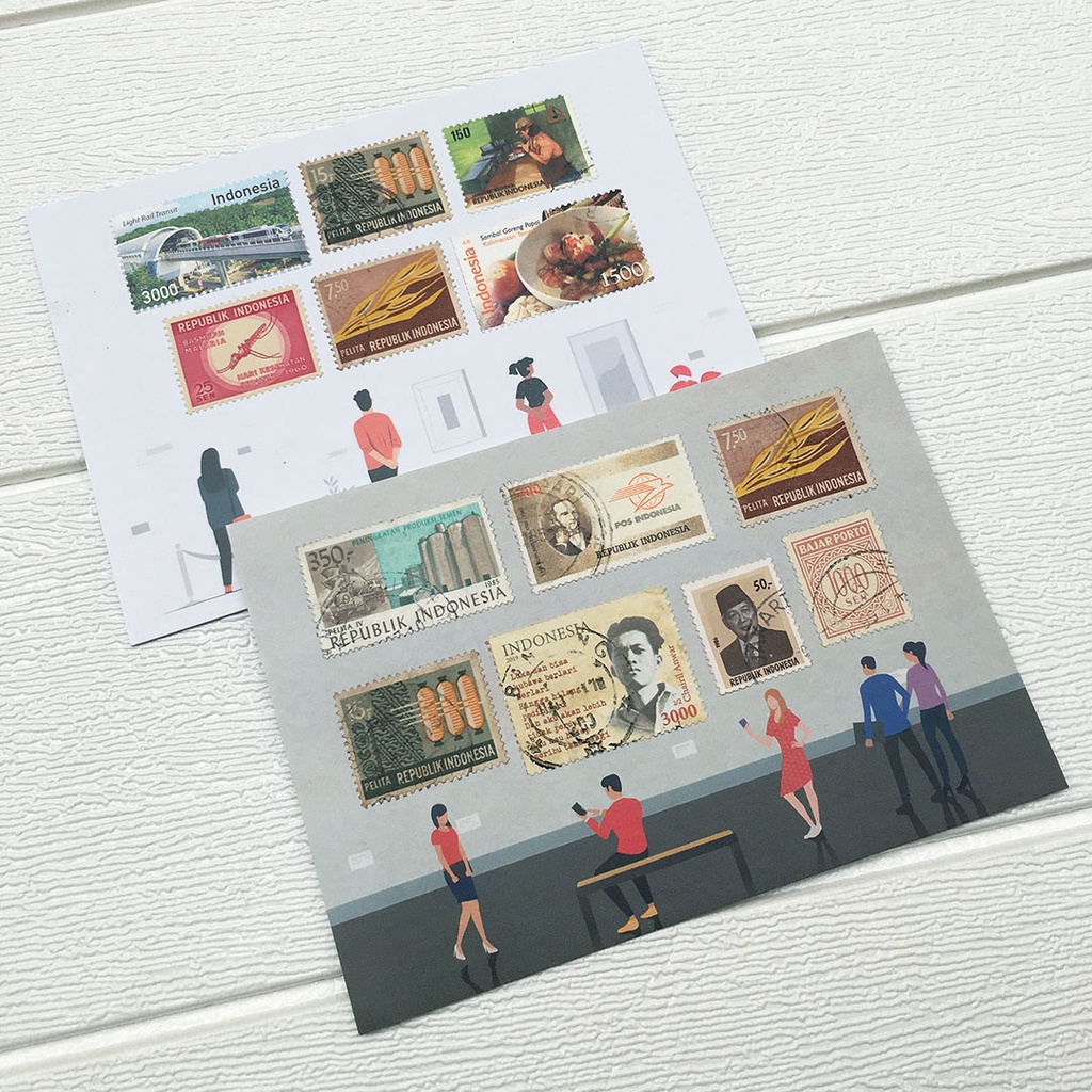

Kartu Pos Galeri Prangko - Postale