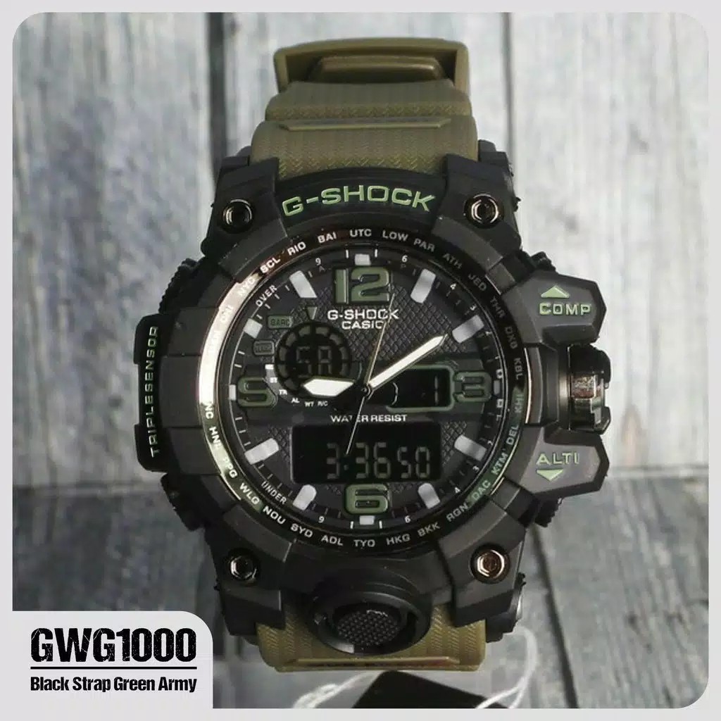 COD !!!!   Jam Tangan G-SHOCK CASIO GWG 1000 Jam Tangan Tali Rubber Bisa Bayar Di Tempat Best Seller Jam Cowok Best Seller jam tangan pria gwg hitam list gold ready