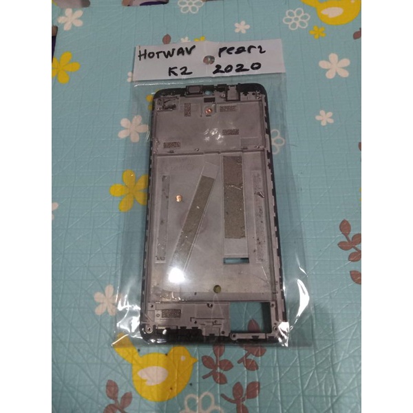 Frame tulang tengah tatakan lcd Hotwav pear K2 2020 ORI copotan