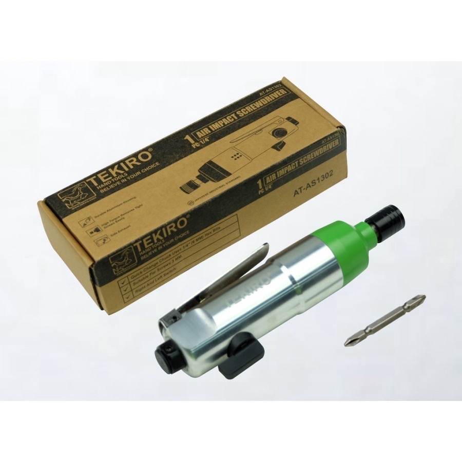 TEKIRO IMPACT OBENG ANGIN KOMPRESSOR 1/4" / TEKIRO AIR IMPACT SCREWDRIVER 1/4"