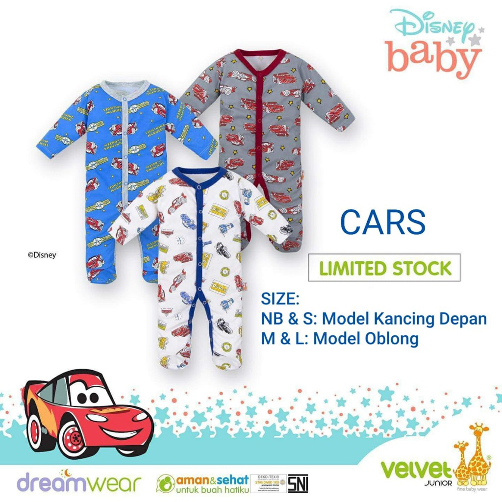 Velvet Dreamwear Jumper Tutup Kaki (BOY)