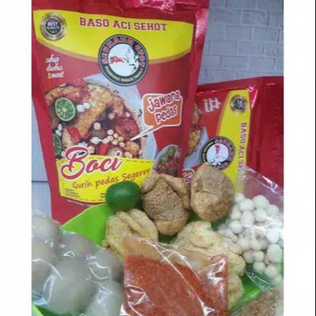 

boci jawara pedas sehot bandung, baso aci the most wanted and best seller product