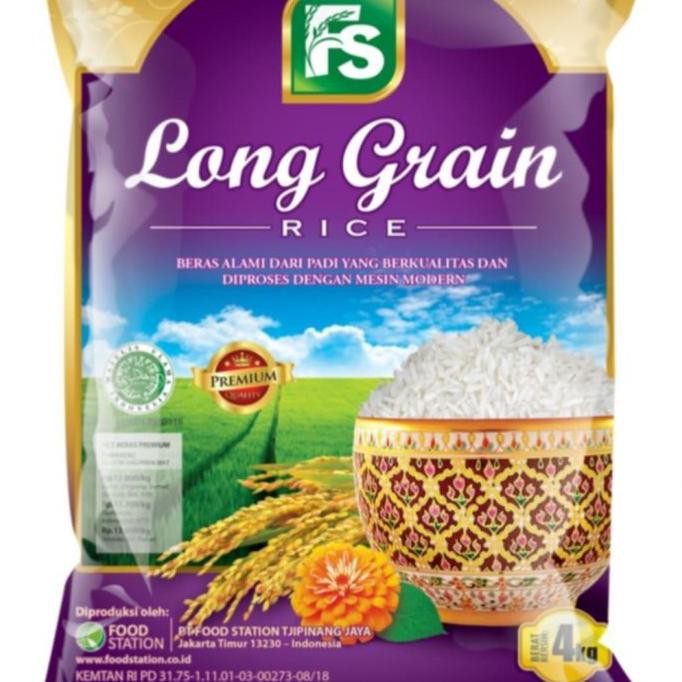 

Ready Stok beras long grain Fs 4kg/5ltr Terlaris