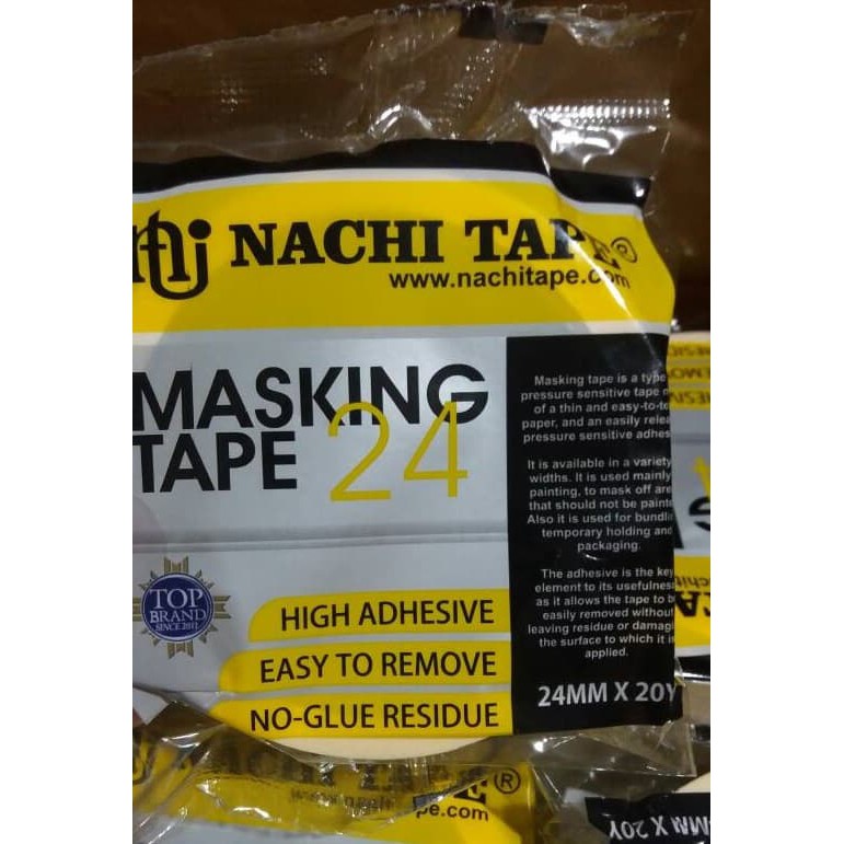 

isolasi kertas Masking Nachi 12mm/24mm/48mm