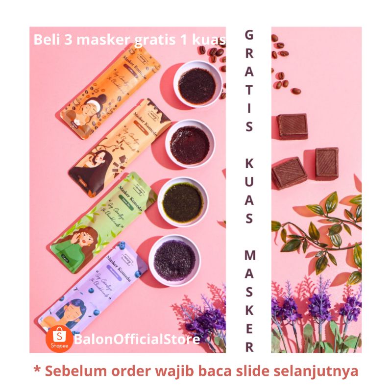 BOS Masker Komedo Navy CV. Nature Victory Group maskom eceran reseller agen grosir