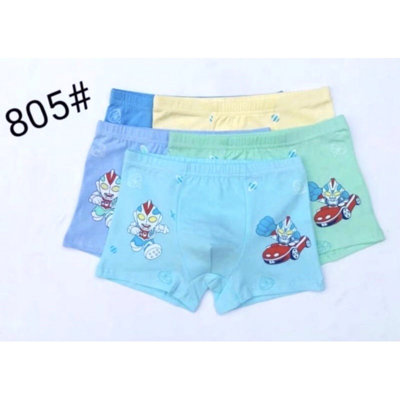 12PCS BOXER IMPORT ANAK COWOK LUSINAN / KATUN HALUS