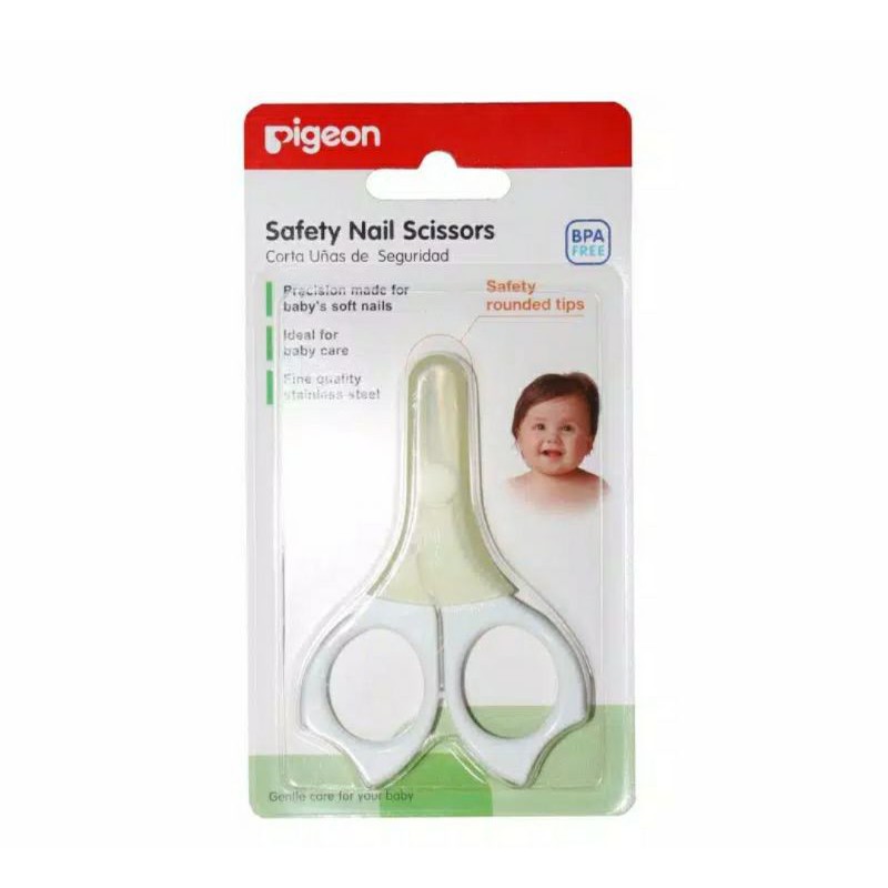 pigeon baby safety nail scissor 0+ &amp; 3m+