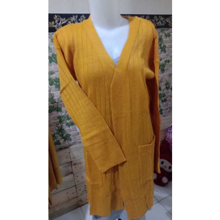 CARDIGAN CROP RAJUT KARDIGAN CARDY RAJUT CROP TOP