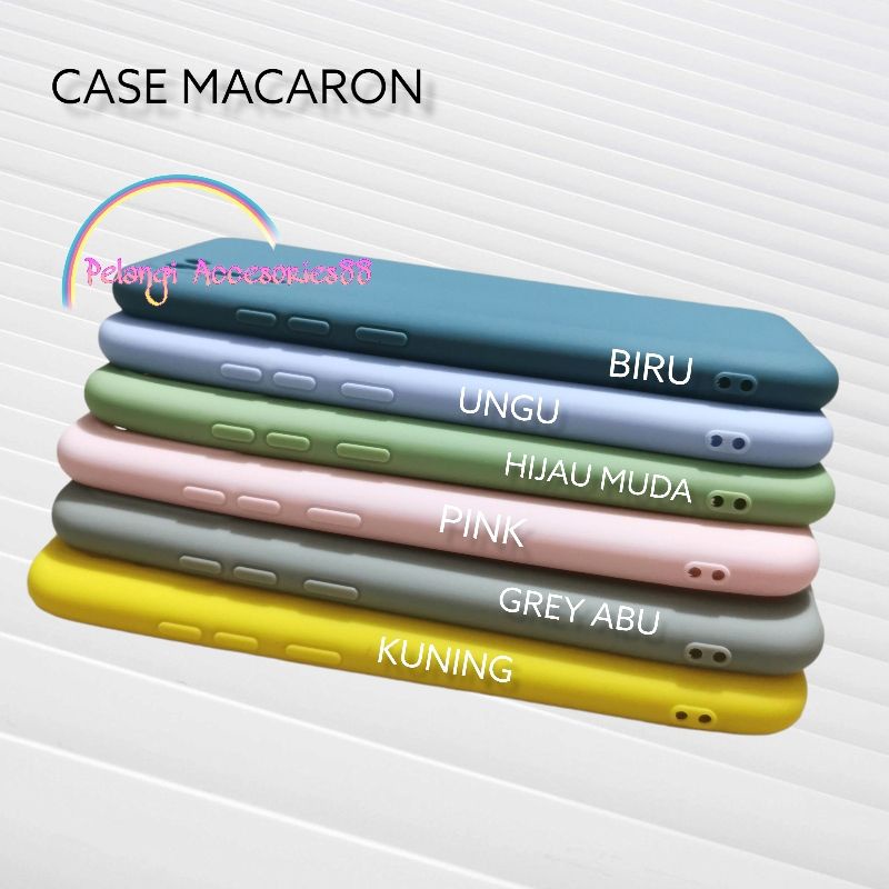 CASE REALME C17 / 7i  SOFTCASE CANDY MACARON SILICON BAHAN SOFT