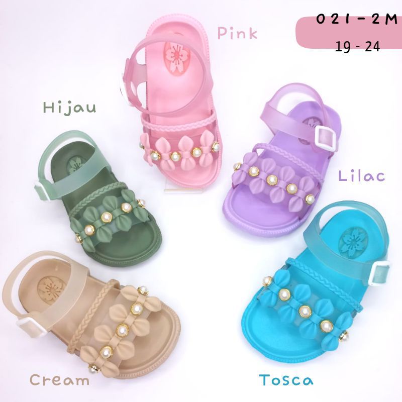 Sandal Baby Anak Perempuan Sandal Bayi Perempuan Sandal Pita Baby