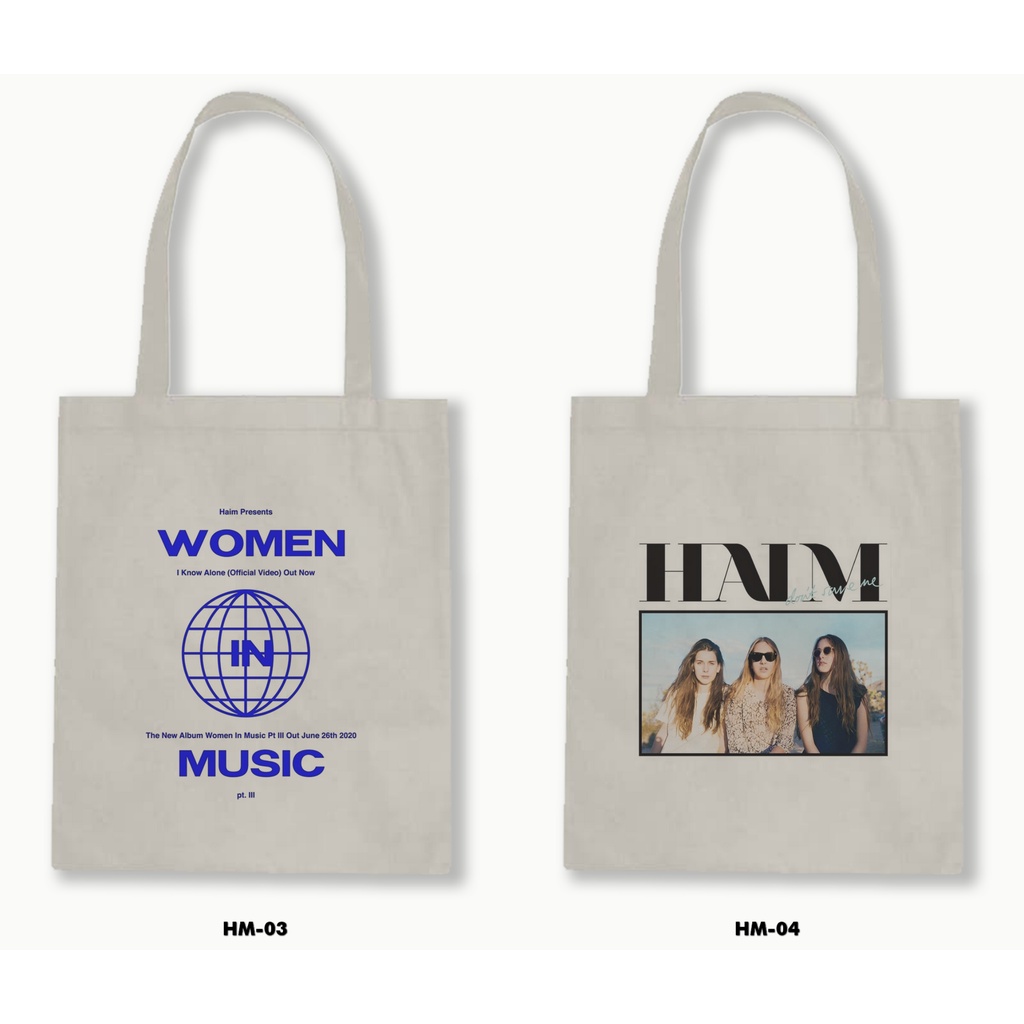 TOTE BAG BLACU - HAIM