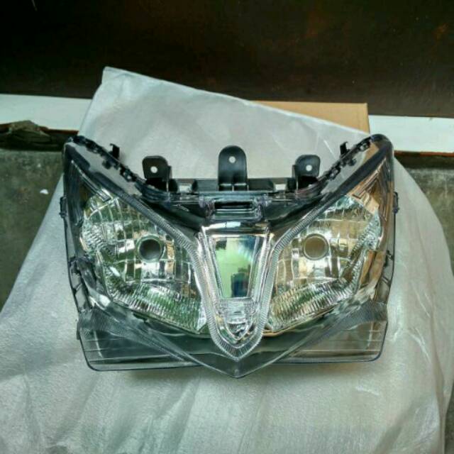 Reflektor lampu depan honda vario thecno 125 lama vario techno 125 old kzr dan mika lampu depan vari