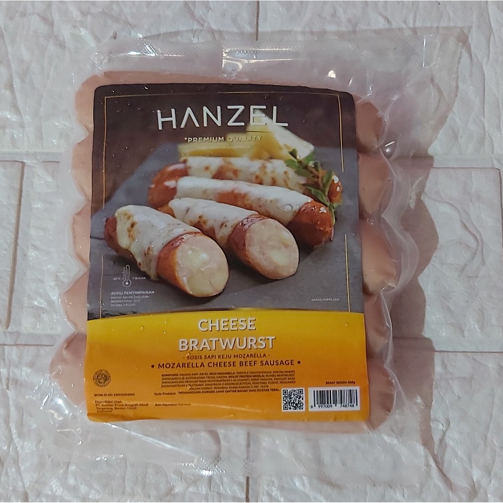 

Hanzel Sosis Cheese Bratwurst