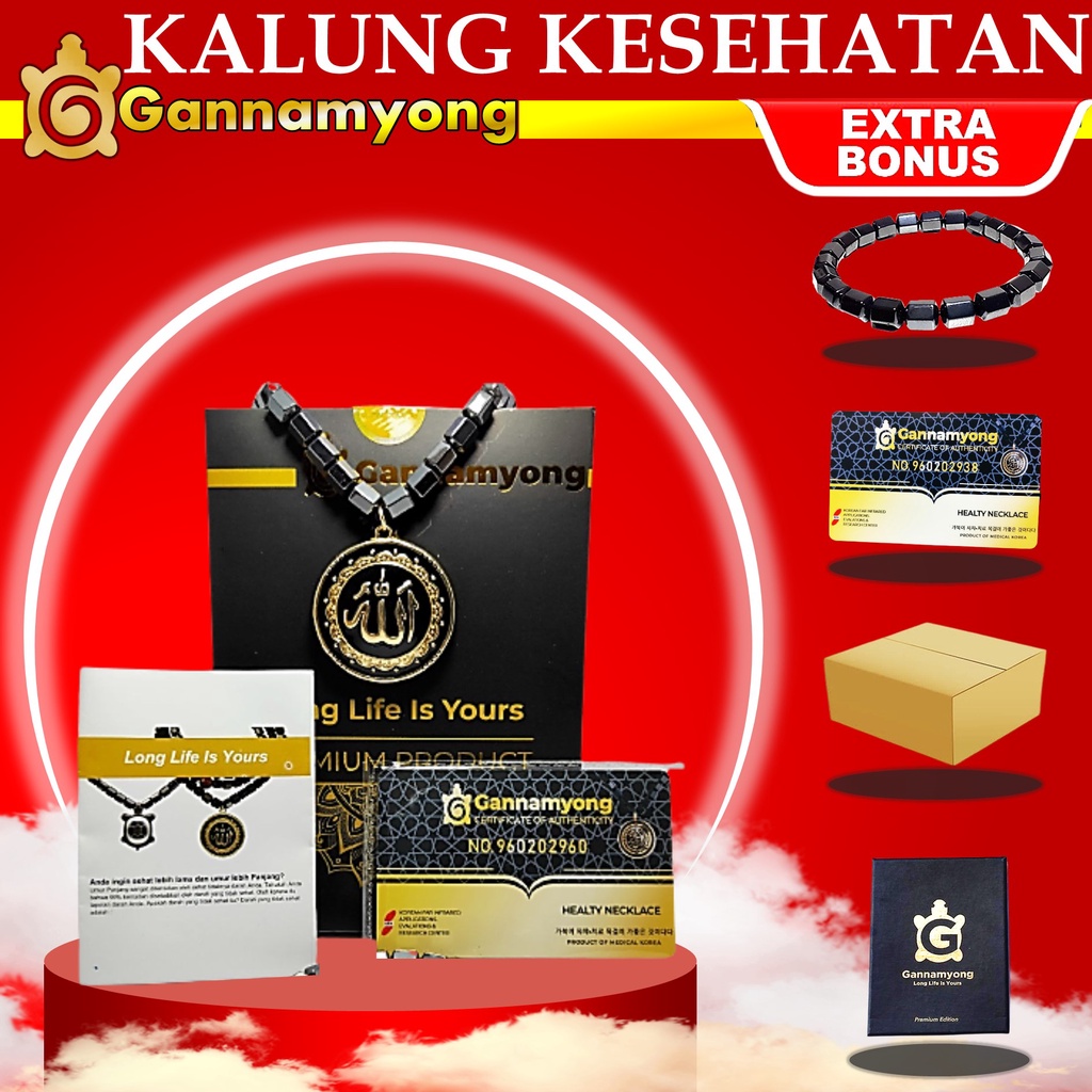 KALUNG TERAPI KESEHATAN GANNAMYONG TORMALIN MAGNET GAUSS TERAPI biomagnetic