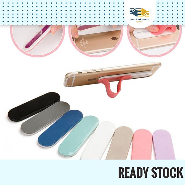 Multi Band Phone Holder Finger Grip Stand Foto Ring HP Universal