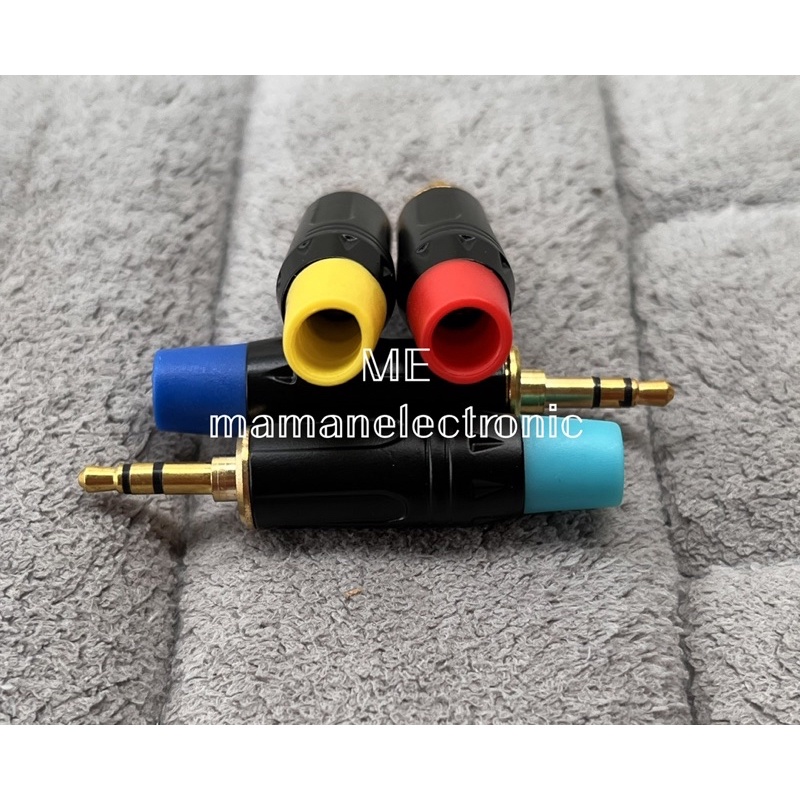 Jack Jak Jek Mini 3,5mm Stereo / Jack 3.5mm Gold Plate Body Besi