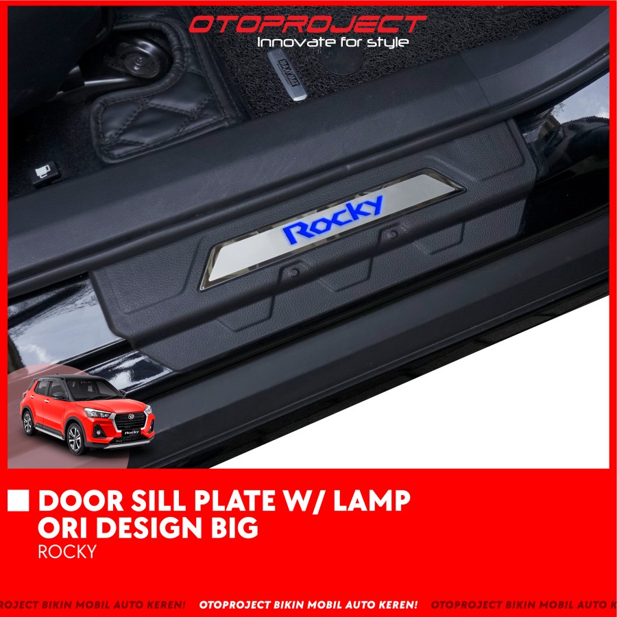 SILL PLATE SAMPING ROCKY LAMPU ORI DESAIN BIG